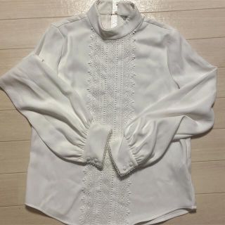 ザラ(ZARA)のZARA フリル　ブラウス(シャツ/ブラウス(長袖/七分))