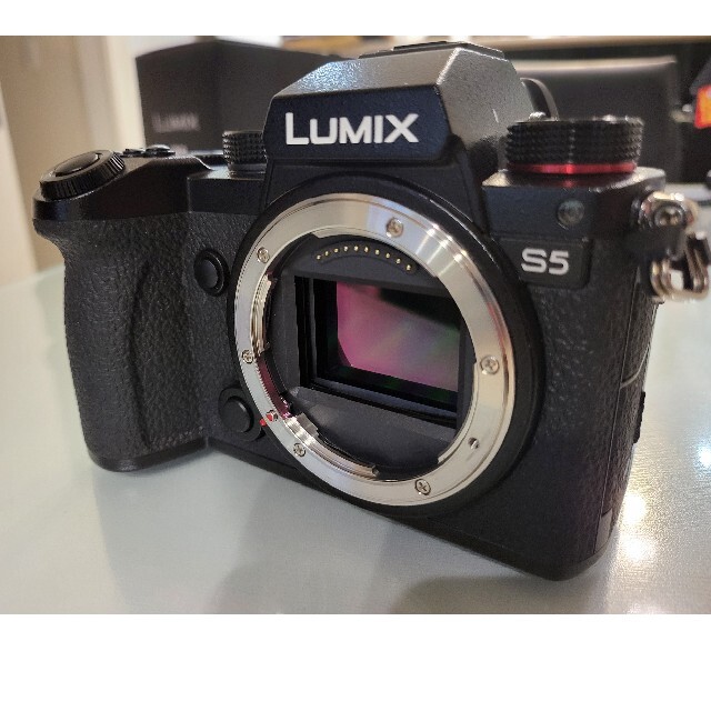 Panasonic(パナソニック)のpanasonic LUMIX S5 本体　DC-S5 スマホ/家電/カメラのカメラ(ミラーレス一眼)の商品写真