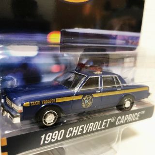 シボレー(Chevrolet)のGLグリーンライト/'90 Chevyシボレー Capriceカプリス 1/64(ミニカー)