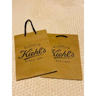 キールズ(Kiehl's)のキールズ　ショップ袋　紙袋　ショッパー　プレゼント　ラッピング　袋(ショップ袋)