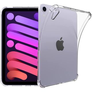 iPad mini6 ケース クリア TPU素材 透明 シリコン 薄型 落下防止(iPadケース)