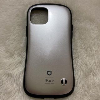 iFace シルバー　iphone11proケース(iPhoneケース)