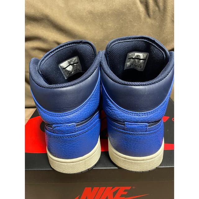 NIKE(ナイキ)のNIKE AIR JORDAN 1 MID OBSIDIAN/ROYAL メンズの靴/シューズ(スニーカー)の商品写真