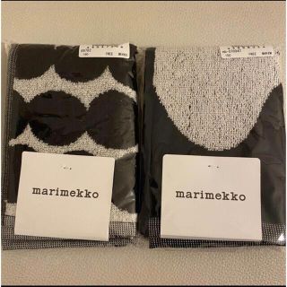 マリメッコ(marimekko)のマリメッコ marimekko ミニタオル　ラシィマット　ロッキ LOKKI(ハンカチ)