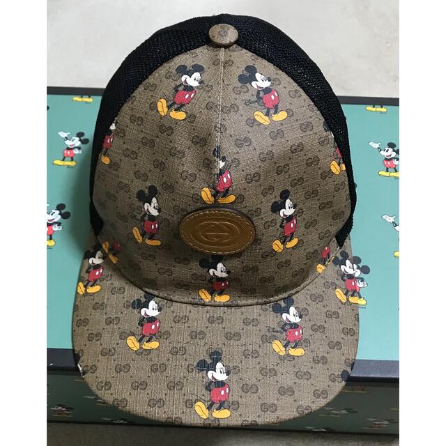 Gucci(グッチ)のグッチ　ディズニーコラボ　メッシュキャップ メンズの帽子(キャップ)の商品写真