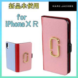 マークジェイコブス(MARC JACOBS)の【新品未使用】01 マークジェイコブス  iPhoneXR iPhoneケース(iPhoneケース)