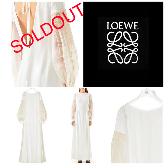 値段 中古 買取 Loewe未使用新品 Ether Long Dress ワンピース Wt フラッシュセール Www Solasel Com