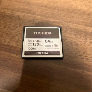 トウシバ(東芝)のTOSHIBA 東芝　CFカード　64G(その他)