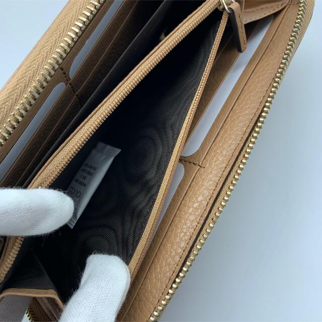 Gucci(グッチ)の激レア❤︎GUCCI GGロゴ　SOHO長財布　ジップラウンド　新品未使用 レディースのファッション小物(財布)の商品写真