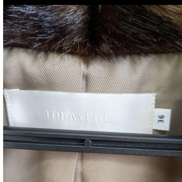 TODAYFUL(トゥデイフル)のtodayful フェイクミンクファーコート レディースのジャケット/アウター(毛皮/ファーコート)の商品写真
