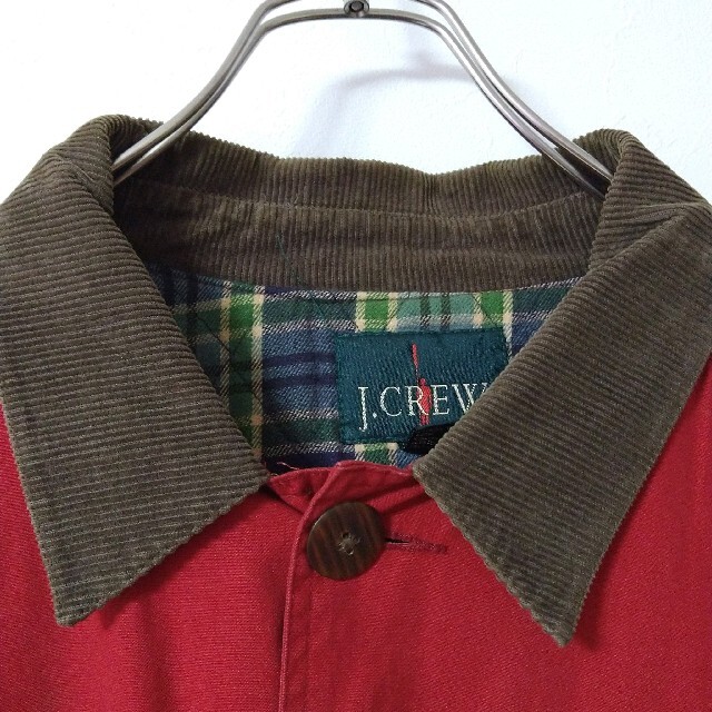 旧タグ J.CREW 90年代 ハンティングジャケット コーデュロイ サイズL