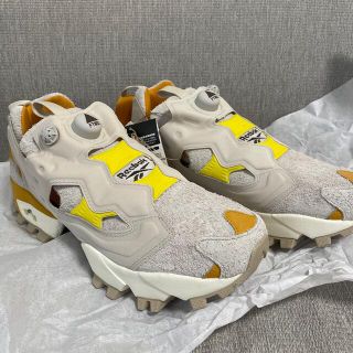 リーボック(Reebok)の【新品】ポンプフューリー OG FTMD コラボ 27.0 グレー ベージュ 白(スニーカー)