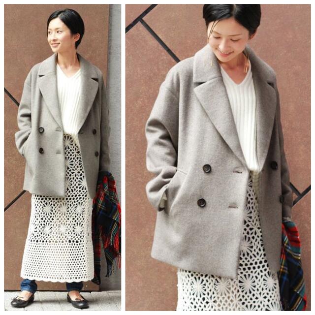 JOURNAL STANDARD - 美品 ジャーナルスタンダード LANA ウール Pコート