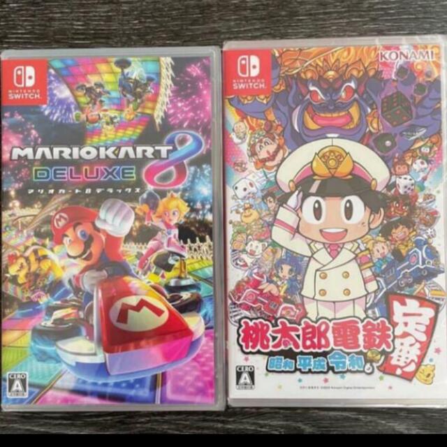 売り切れ必至! 任天堂 Switch マリオカート8 桃太郎電鉄 セット