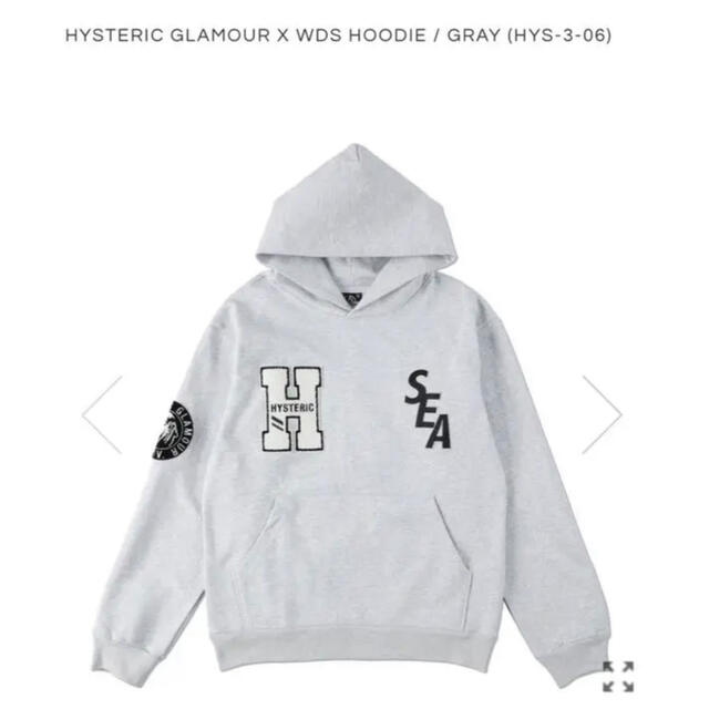 HYSTERIC GLAMOUR x wind and sea コラボ パーカー | フリマアプリ ラクマ