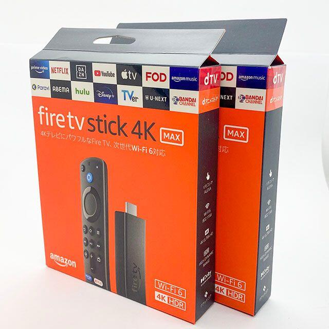【2個】新品未開封 Fire TV Stick 4K Alexa対応リモコン付き