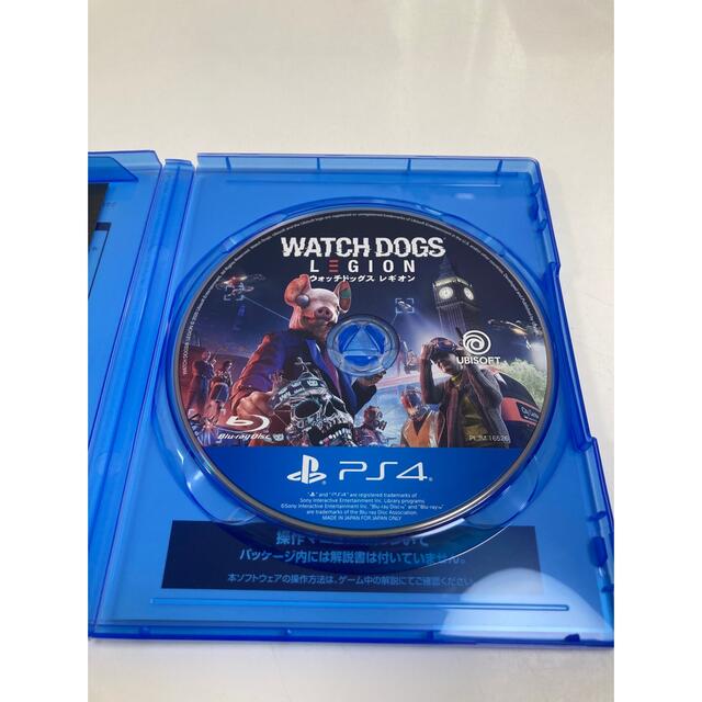 PlayStation4(プレイステーション4)のウォッチドッグス レギオン PS4 エンタメ/ホビーのゲームソフト/ゲーム機本体(家庭用ゲームソフト)の商品写真