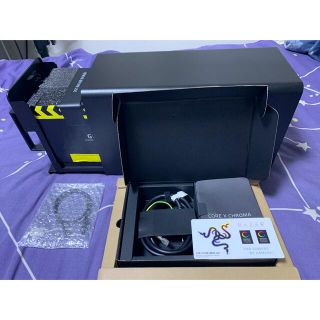 レイザー(LAZER)のRazer Core X Chroma 外付けGPU eGPU(PC周辺機器)