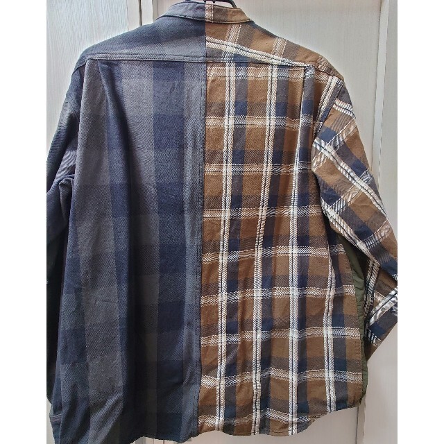 THE NORTH FACE(ザノースフェイス)のノースフェイス パープルレーベル Plaid Patchwork Shirt メンズのトップス(シャツ)の商品写真