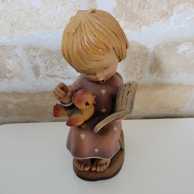 ANRI フンメル人形 イタリア 木彫り置物