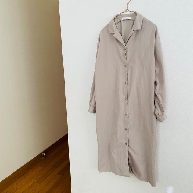 しまむら(シマムラ)のtrench coat🧥 レディースのワンピース(ロングワンピース/マキシワンピース)の商品写真