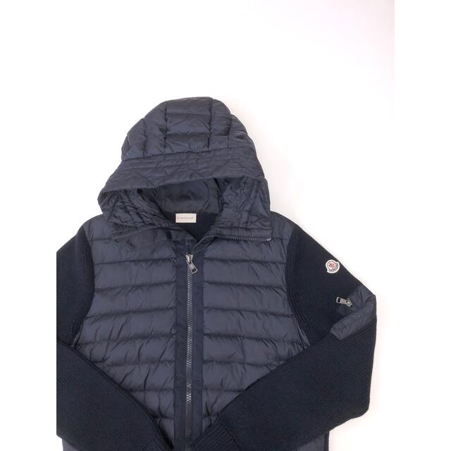 MONCLER(モンクレール)の超美品 モンクレール ニット ダウン サイズL メンズのジャケット/アウター(ダウンジャケット)の商品写真