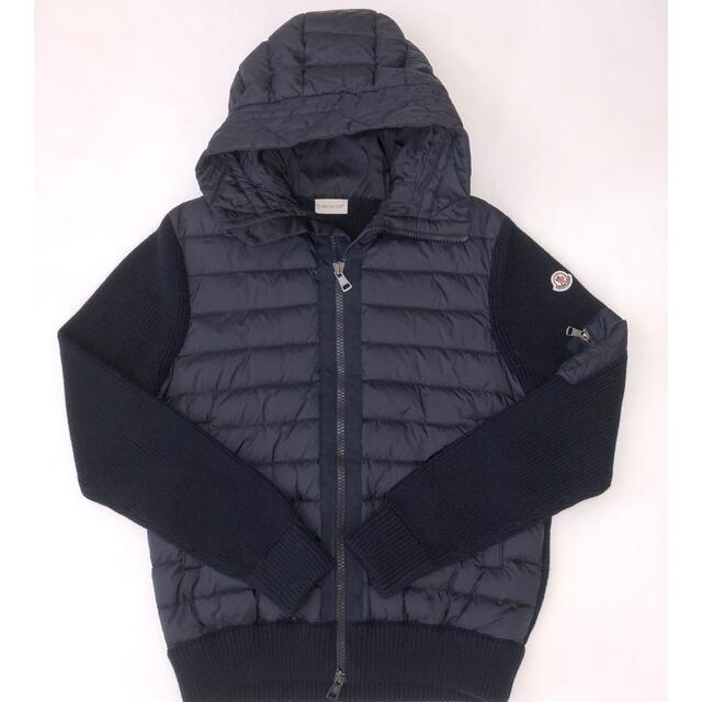 MONCLER(モンクレール)の超美品 モンクレール ニット ダウン サイズL メンズのジャケット/アウター(ダウンジャケット)の商品写真