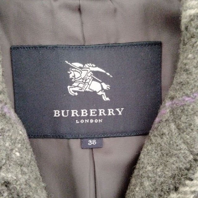 BURBERRY(バーバリー)のBURBERRYのストライプコート レディースのジャケット/アウター(ロングコート)の商品写真