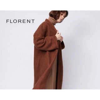 FLORENT プードルノーカラーコート - ロングコート