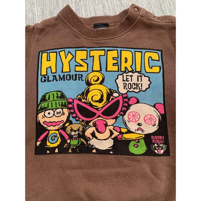 Hysteric mini ヒステリックミニ　トレーナー　80