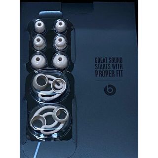 ビーツバイドクタードレ(Beats by Dr Dre)のbeats x 付属品　※本体なし(ヘッドフォン/イヤフォン)