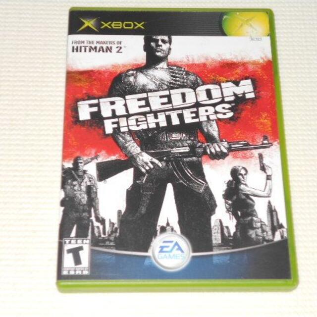 xbox★FREEDOM FIGHTERS 海外版★箱付・説明書付・ソフト付