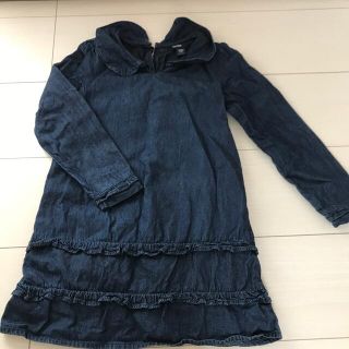 ベビーギャップ(babyGAP)の110 デニムワンピース(ワンピース)