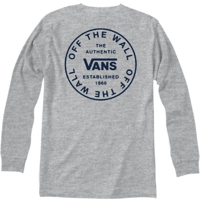 VANS(ヴァンズ)の【S】VANS バンズ/長袖Tシャツ/オールドスクールサークル/アッシュヘザー メンズのトップス(Tシャツ/カットソー(七分/長袖))の商品写真