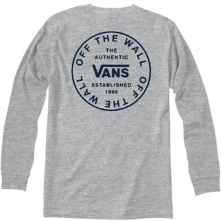 ヴァンズ(VANS)の【S】VANS バンズ/長袖Tシャツ/オールドスクールサークル/アッシュヘザー(Tシャツ/カットソー(七分/長袖))