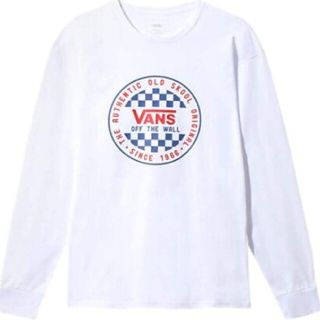 ヴァンズ(VANS)の【S】VANS バンズ/OG CHECKER CO.LS/長袖Tシャツ/ホワイト(Tシャツ/カットソー(七分/長袖))