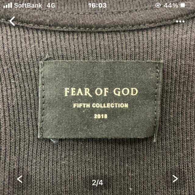 fear of god5シャツ