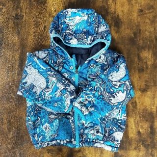 パタゴニア(patagonia)のパタゴニア　リバーシブルダウンコート　90センチ(ジャケット/上着)