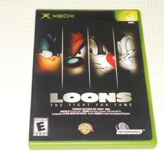 エックスボックス(Xbox)のxbox★LOONS THE FIGHT FOR FAME 海外版(家庭用ゲームソフト)