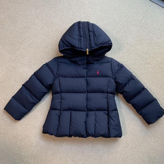 Ralph Lauren(ラルフローレン)のラルフローレン　ダウンコート　女の子　110cm〜120cm キッズ/ベビー/マタニティのキッズ服女の子用(90cm~)(ジャケット/上着)の商品写真