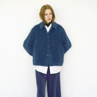 17AW AURALEE Baby Alpaca Blouson 0 美品