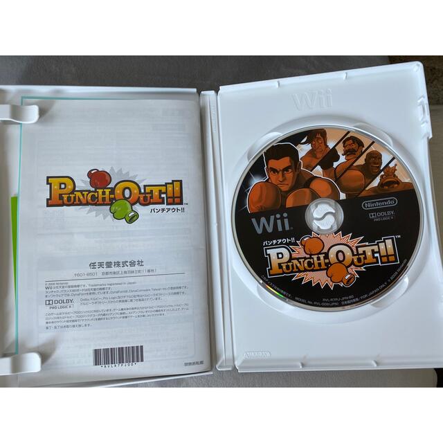 Wii(ウィー)のパンチアウト!! Wii エンタメ/ホビーのゲームソフト/ゲーム機本体(家庭用ゲームソフト)の商品写真