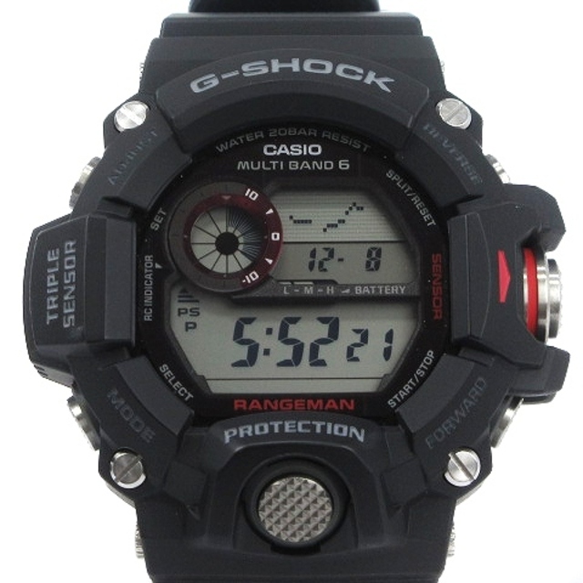 ジーショック 美品 RANGEMAN MASTER 腕時計 GW-9400J 黒-