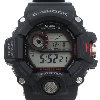 ジーショック(G-SHOCK)のジーショック 美品 RANGEMAN MASTER 腕時計 GW-9400J 黒(腕時計)