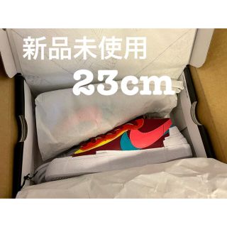 ナイキ(NIKE)のKAWS × sacai × Nike Blazer Low  Team Red(スニーカー)