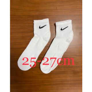 ナイキ(NIKE)の【新品未使用】NIKE  2足組 靴下 クウォーター 25.0cm〜27.0cm(ソックス)