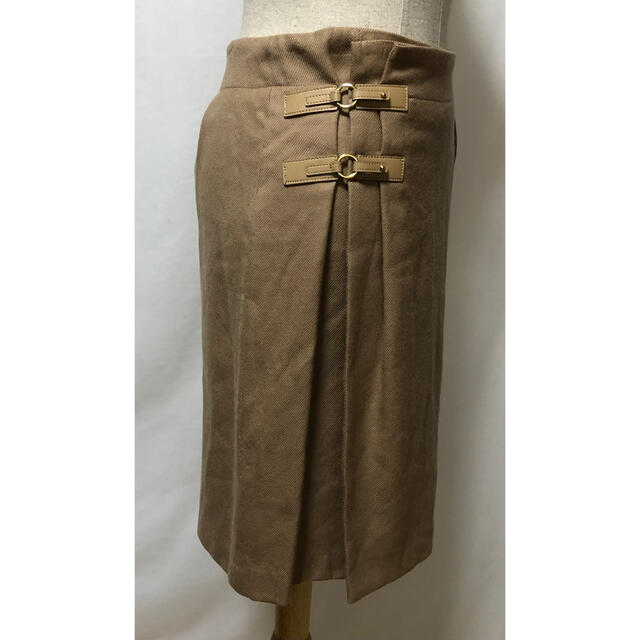 ノーブル　Noble 巻きスカート　日本製スカート　ウールスカート　38 M