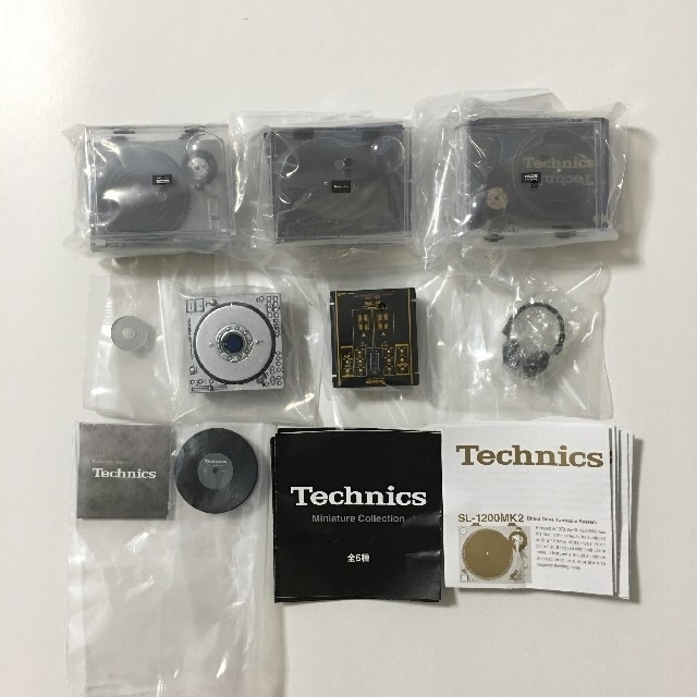 最大61%OFFクーポン テクニクス Technics ミニチュアコレクション 全5種 セット