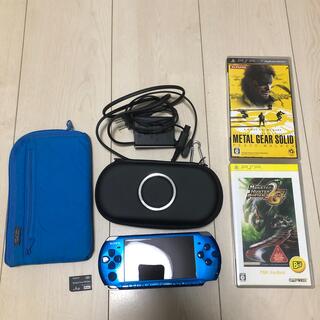 プレイステーションポータブル(PlayStation Portable)のPSP3000 本体極美品　セット(携帯用ゲーム機本体)