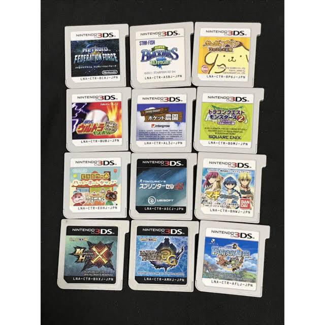 エンタメ/ホビーNintendo 3ds ds ゲームソフト　12点セット